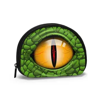 

2020 Man Women Smart Wallet Business Card Wallet Credit Business Mini Card Wallet Scary Eye Of A Reptile