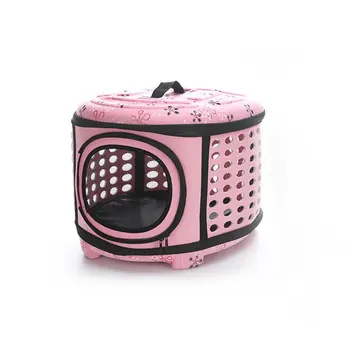 

Lovely Floral High Quality Soft EVA Portable Foldable Travel Shoulder Pet Bag Breathable Outdoor Carrier Pet Bag S/M/L Size