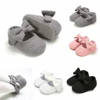 Pudcoco US Stock Fashion Baby Shoes Newborn Infant Pram Mary Jane Girls Princess Faux Leather Soft Shoes 1