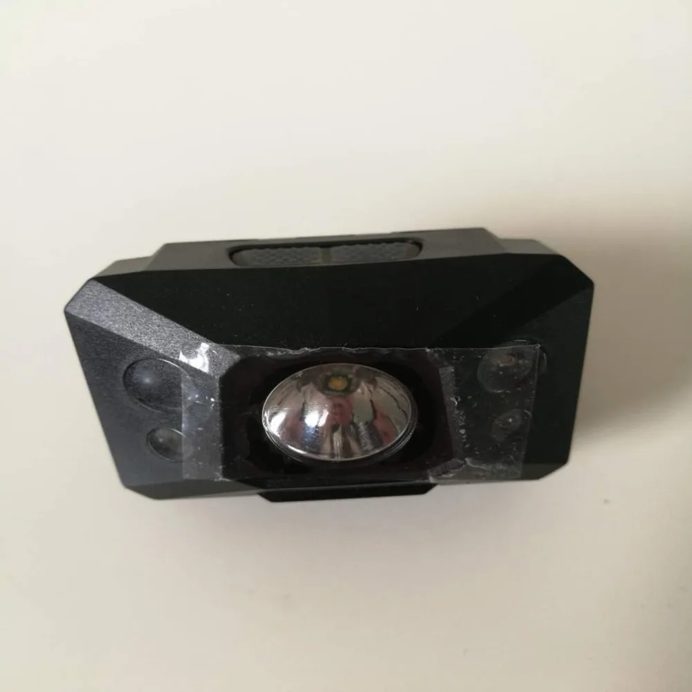 ICOCO Outdoor Portable USB Charging Waterproof Induction Head Lamp 3 Lighting Modes LED Headlight for Night Riding Fishing