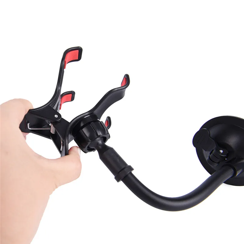 Universal 360 Rotating Car Auto Windshield Clip Mount Phone Holder Stand Bracket for iphone samsung huawei xiaomi