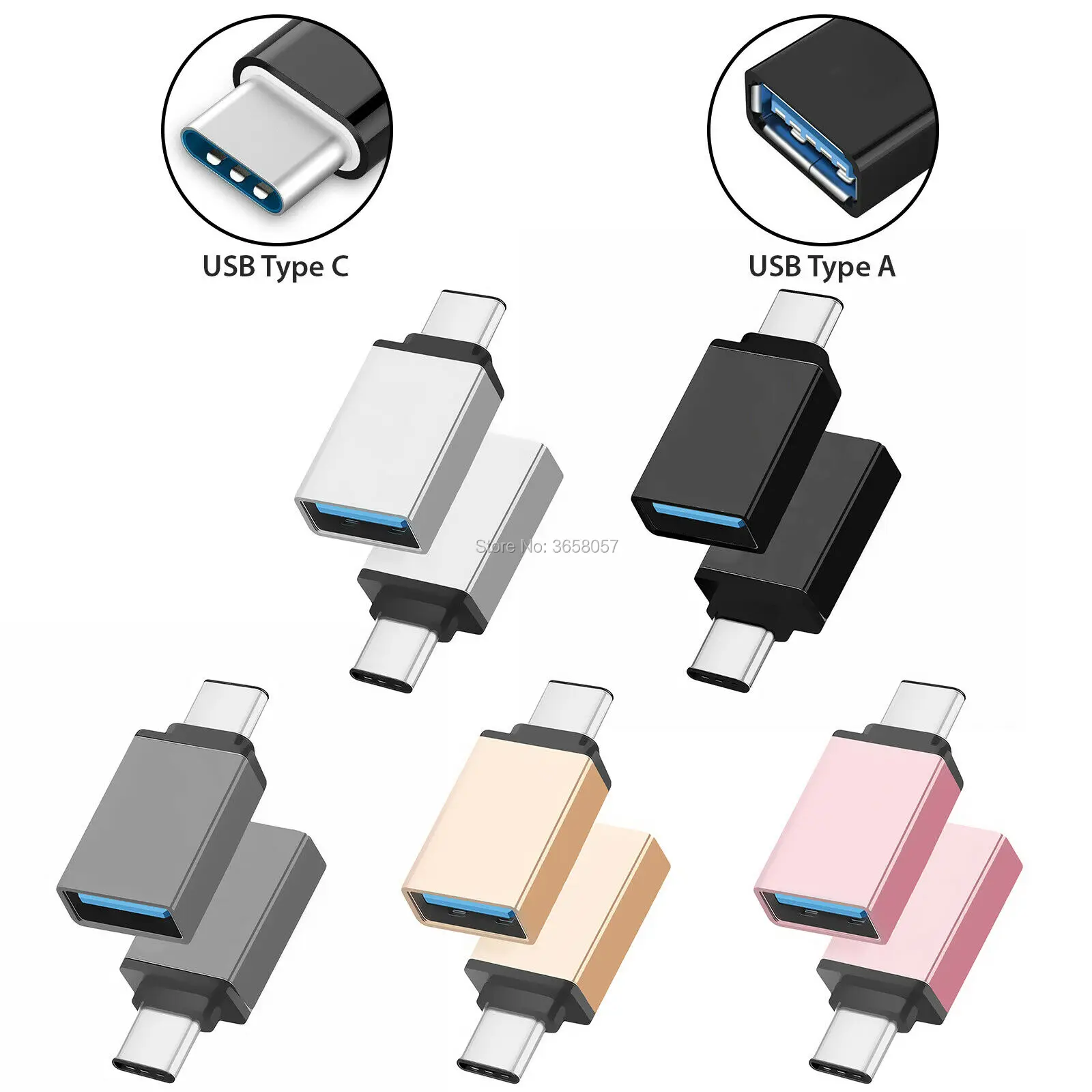 Рисунок 6 - Адаптер USB Type-C (папа)-USB 3000 (мама)