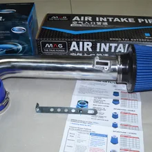 Воздухозаборники алюминиевые трубы комплект+ воздушный фильтр для Nissan 350z 03-07, Infiniti FX35