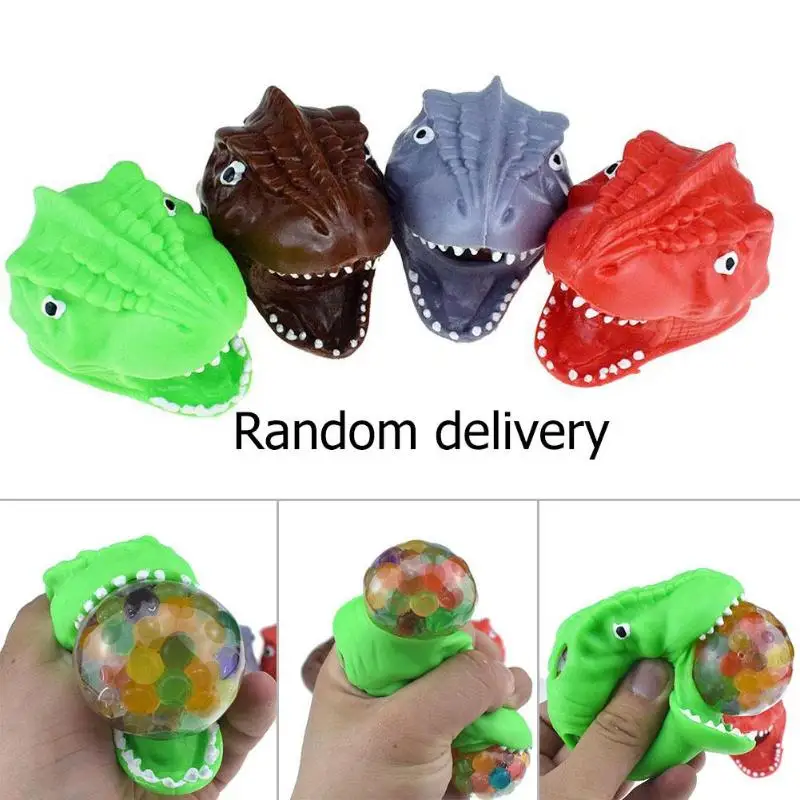 Детский игрушечный динозавр для снятия стресса анти-стресс игрушка цвет в ассортименте саморегулирование снятия стресса