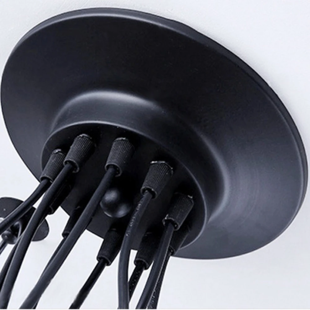 Nordic Retro Ceiling Light Bedroom Decor Spider Ceiling Lights Vintage Loft Industrial Hanging Lamp Cafe люстра потолочная