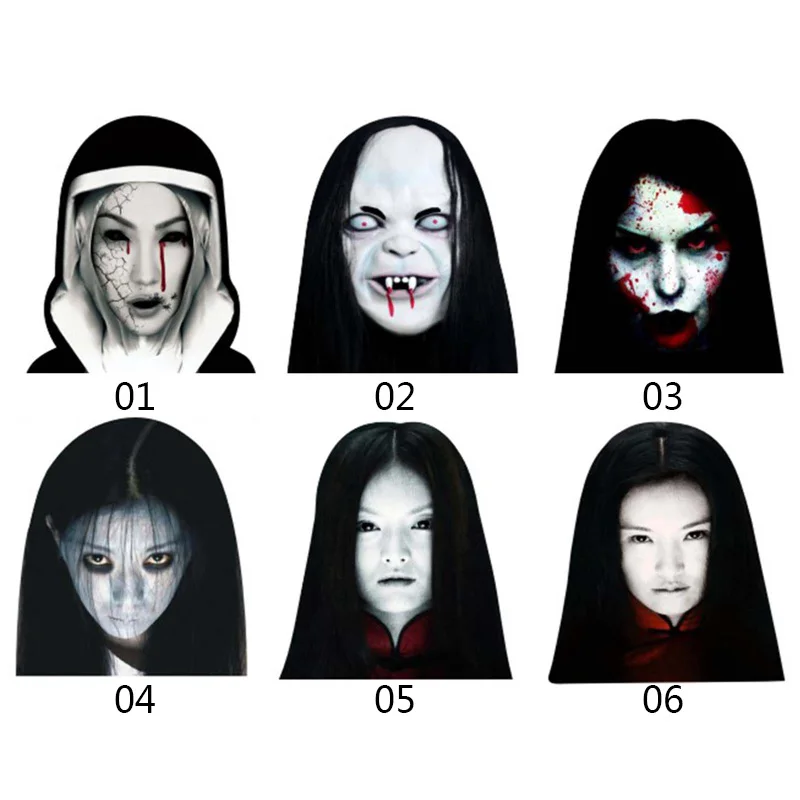 

Night High Light Warning Reflective Stickers Horror Ghost Face Car Rear Window Sticker Creative Decal Decoration Car Styling