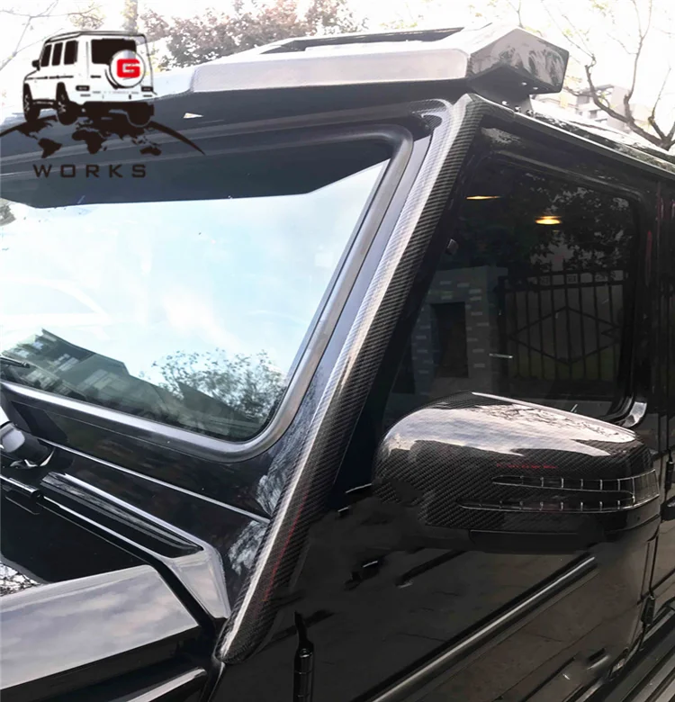 A-столб Передняя крыша Addon M Стиль для G-class w463 G63 G65 G500 углеродное волокно вид