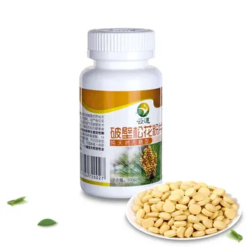 

1X 100g Shell-broken Pine Pollen Tablet-99% Cracked Cell Wall Herbal Extract