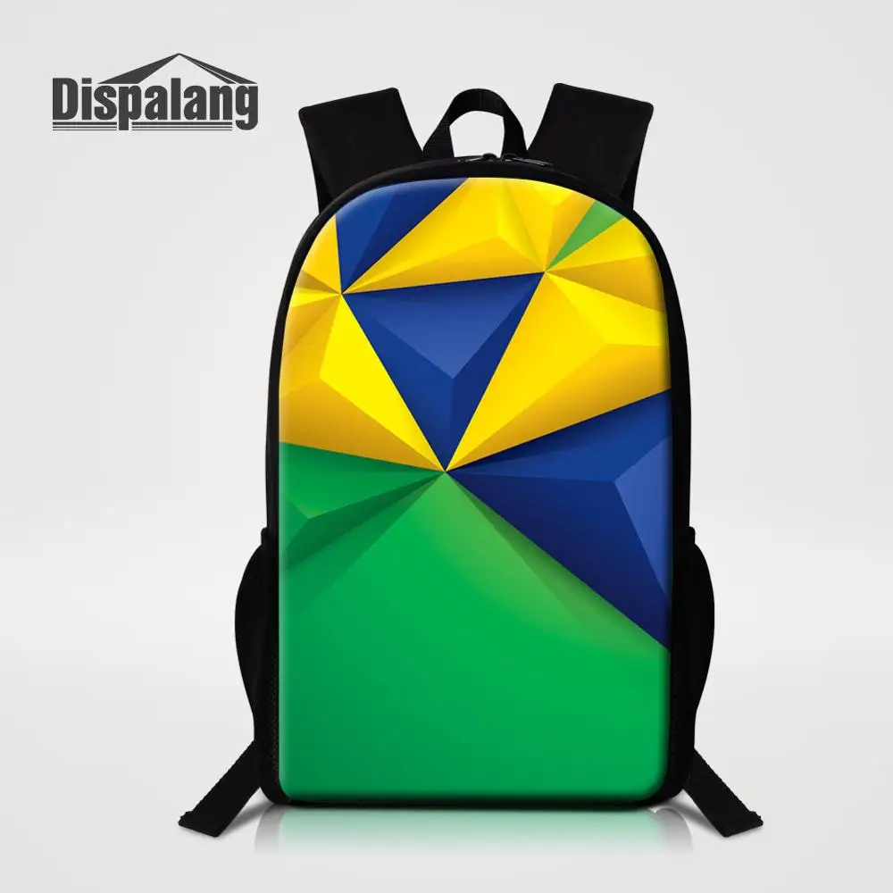 Backpack21 Бразильский рюкзак с черепом для мальчиков, крутые школьные сумки для любителей футбола, мужская сумка для книг, дорожная сумка на плечо, Детский рюкзак на заказ - Цвет: Backpack21