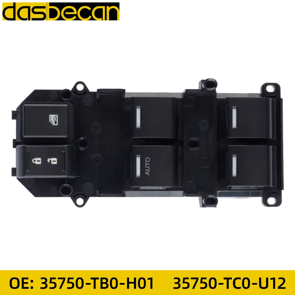 

Front Left Driver Side Electric Switch Electric Power Window Lifter Master For Honda Accord 08-11 35750-TB0-H01 35750-TC0-U12