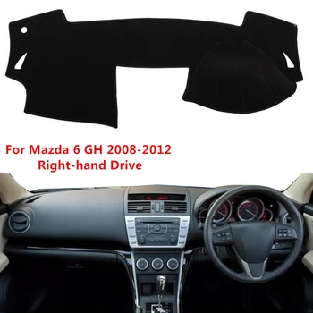 

Right-hand Drive Super Soft Anti-slip Car Dashboard Cover For Mazda 6 (2008-2012) Auto DashMat Sun Shade Pad
