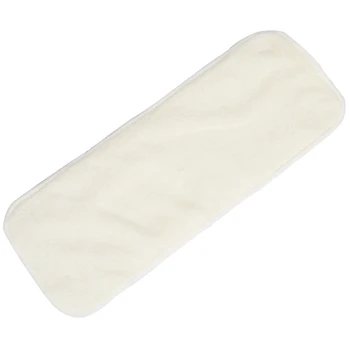 

10 Pcs 4 Layers Bamboo Insert Reusable Washable Breathable Inserts Boosters Liners For Baby Cloth Diapers Nappy