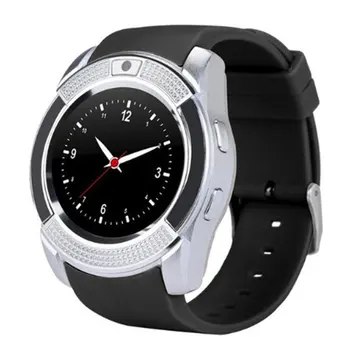 

Waterproof Smart Watch Men with Camera Smartwatch Pedometer Heart Rate Monitor Sim Card Wristwatch