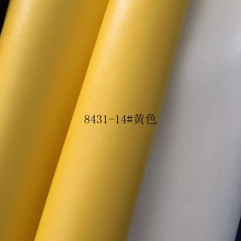 14 yellow 137x40 см искусственная кожа ткань для сумок обувь банты ручной работы DIY материалы - Цвет: 14 yellow