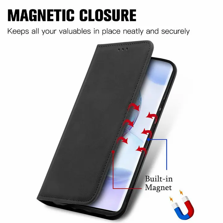 phone dry bag Honor50 5G Premium Luxury Case Leather Wallet Smooth Book Shell for Huawei Honor 50 Pro Cover Honor 50 SE Lite P50 Pro P NTH-N29 wallet cases