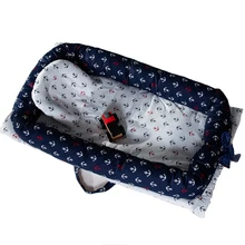 90*55*15 см портативная детская кровать разборное гнездо кровать складная детская кроватка дорожная кровать спальное место Babynest для новорожденных малышей O8043N