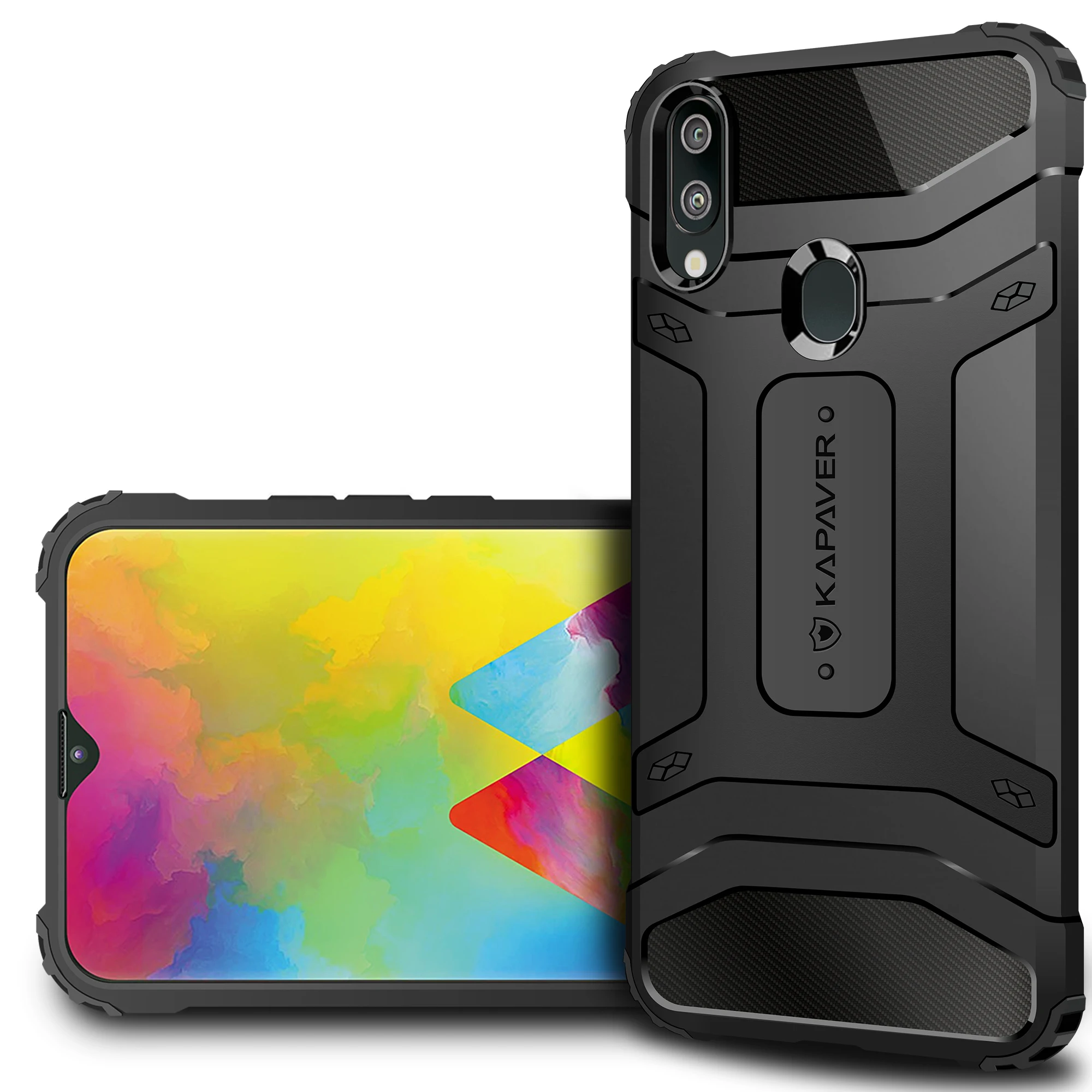 Капавер роскошный Официальный чехол для телефона для samsung Galaxy M20 чехол тонкий мягкий жесткий Высококачественный тонкий защитный чехол