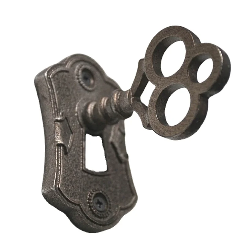 

European Retro Naked Eye Handles Wall Mounted Wooden Door Classical Handles and Knobs Bronze Closet Door Handles and Pull