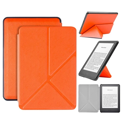 Оранжевый Чехол для Amazon All-New Kindle 10th Kindle 6 дюймов выпущенный смарт-Стенд чехол A20 - Цвет: Оранжевый