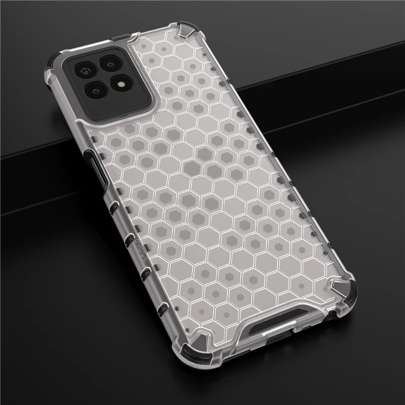 Чехол для Realme 8i 8 Pro жесткая прозрачная задняя крышка мягкая силиконовая рамка