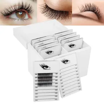 

10 Layers Clear Eyelash Storage Box Makeup Organizer False Eyelashes Glue Pallet Holder Display Grafting Eye lashes Extension