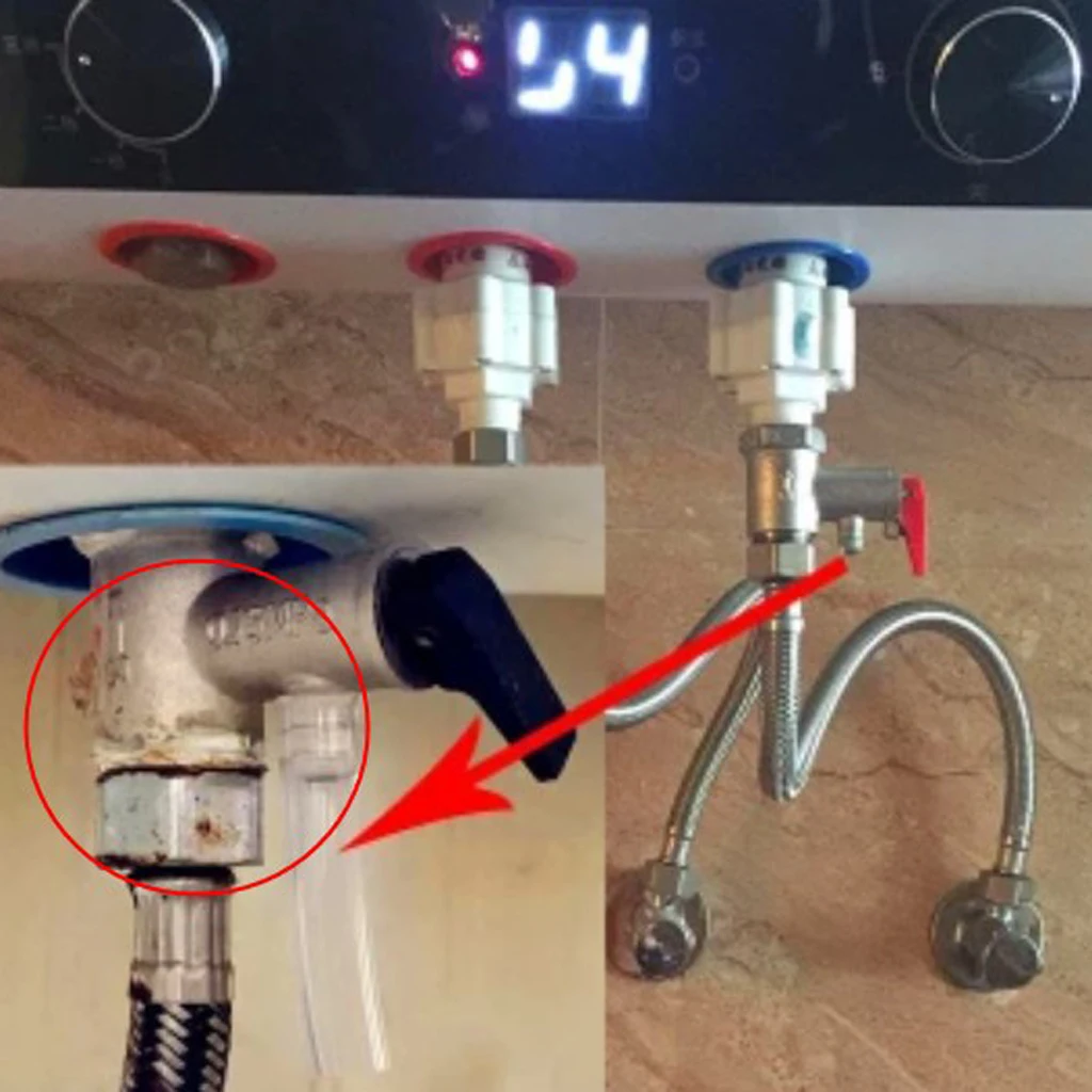 1/2inch DN15 Brass Water Heater Pressure Relief Check Safety Valve Water Heater Valve