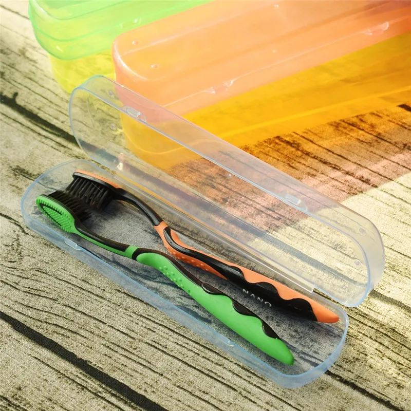 Лучшая цена современный дизайн Портативный конфеты цвета гигиенические путешествия походная Зубная паста держатель зубной щетки защитный чехол Коробка для хранения