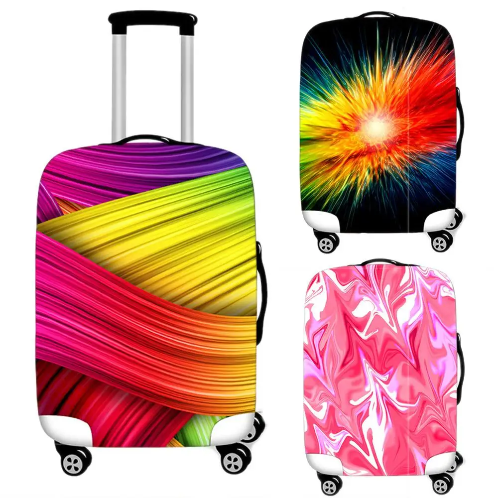 

Travel Accessories Creative Luggage Case Protective Cover Elastic Printing Suitcase Case Waterproof Thicken Apply 18-32 Inch