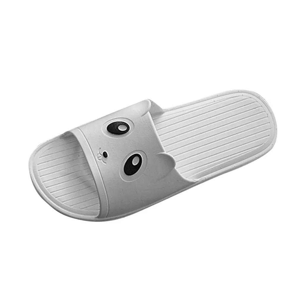 

Couple Indoor Slippers Summer Floor Home Floor Men Slippers Indoor Family Male Cartoon Flat Flip Flops Beach Bath Sandal Slipper