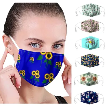 

Dustproof Windproof Foggy Haze Protective Reusable Pink Colorful Topmask Fabric Protective Dustproof Mouth Face Mask masque