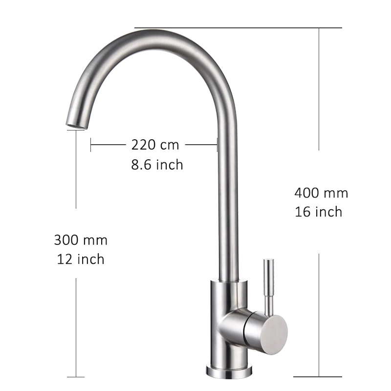 Touch Faucet Senducs Brushed Sensor Kitchen Faucet Quality Stainless Steel Smart Touch Sensitive Kitchen Mixer Tap Automatic Tap