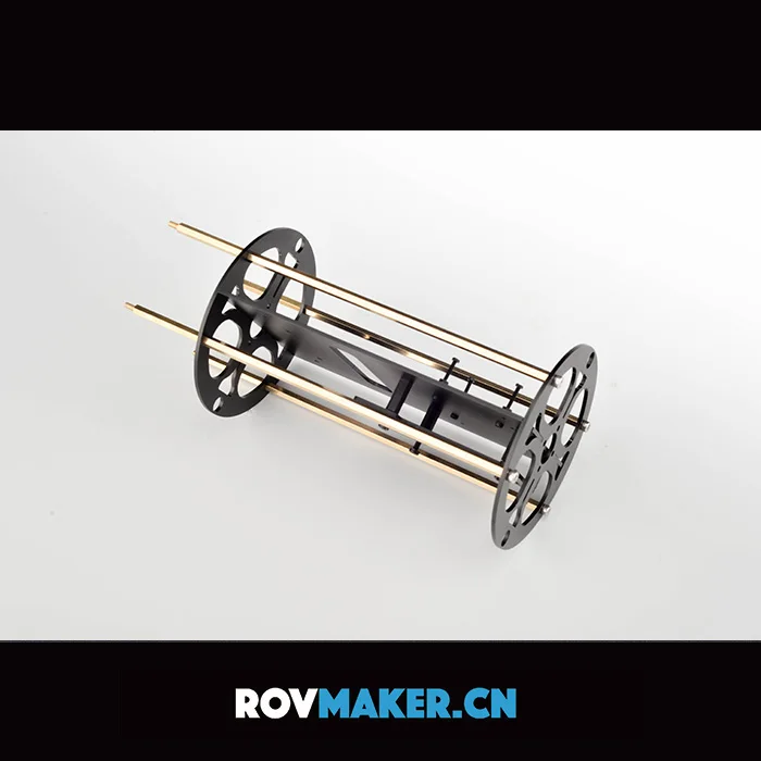 ROV Aluminum Alloy Cabin Bracket Electronic Seal Openrov Compartment Internal Framework Autonomous Underwater robot Vehicle 5
