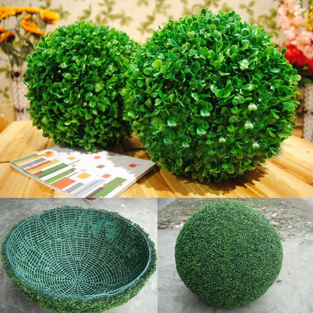 Искусственная зелень трава цветок мяч имитация Свадебная церемония, вечеринка Декор искусственные растения для дома украшения аксессуары