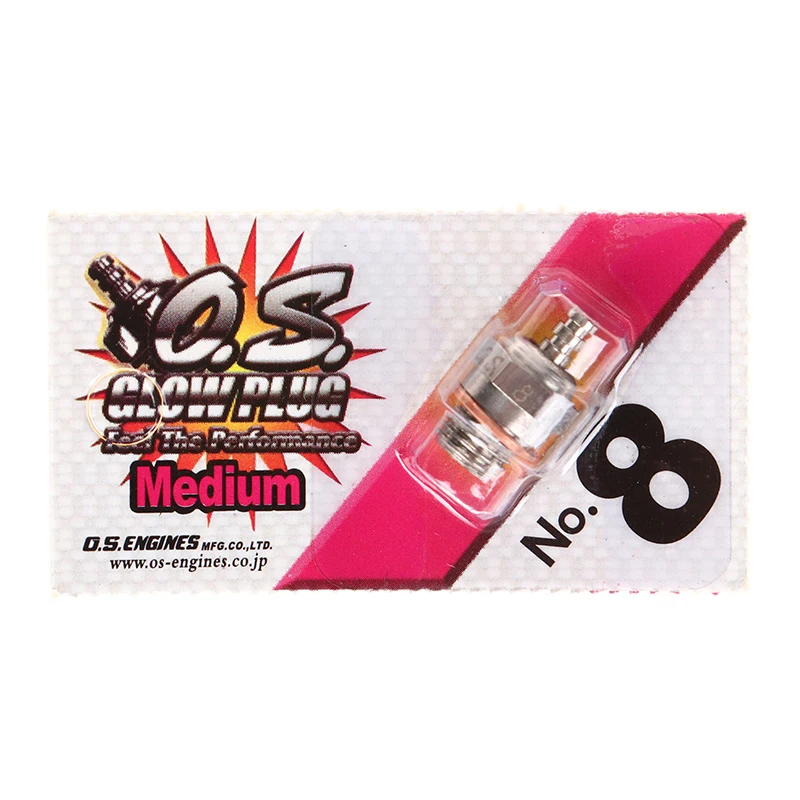 Christmas Gift  1pc 2Stroke OS Engine Glow Plug OS8 NO.8 OS8 Plug N Glow Plugs For OS Engine