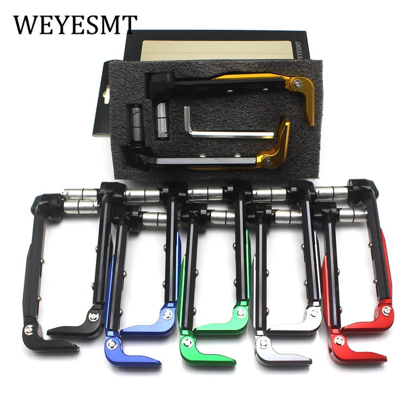 CNC Aluminum Motorcycle hand Protect Guard System Brake Clutch Levers Protector Falling Protection For Honda Suzuki