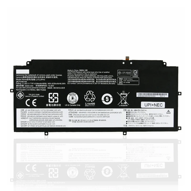 Seasonye подлинный Розничный/объемный 4035 мАч/46,6wh L17L3PH0 Сменный аккумулятор для ноутбука lenovo 5B10Q41209 - Цвет: 1pcs