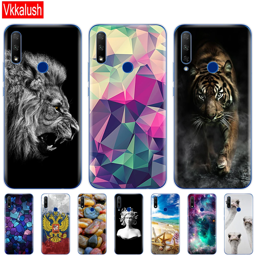 Для Honor 9X Global чехол Honor 9X Premium чехол Силиконовый ТПУ мягкий чехол для телефона для huawei Honor 9X Premium STK-LX1 бампер
