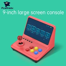 POWKIDDY A12 9 дюймов игровой джойстик с двумя джойстиками аркадная A7 архитектура Quad-Core Процессор симулятор видео Игровая приставка новая игра де...