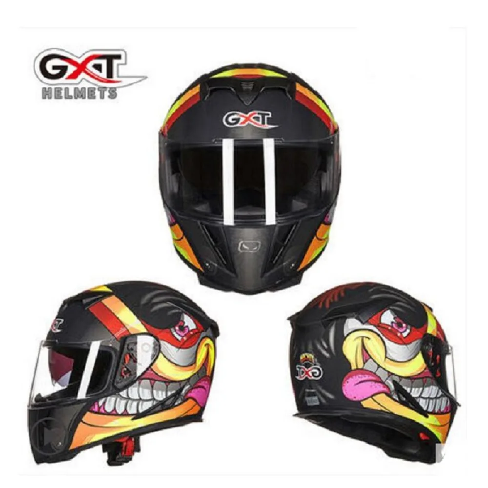 2019 Новый рыцарский защитный шлем GXT для всего лица мотоциклетный G358 с двойными