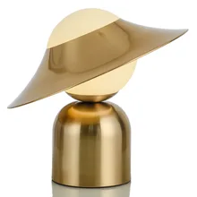 Скандинавский постмодерн, персональный металлический колпачок, дизайнерская лампа для гостиной, прикроватная лампа, модель комнаты, художественная лампа