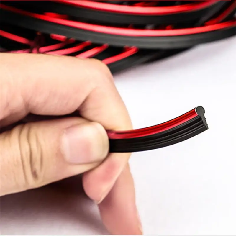 22 шт. декоративные полоски для автомобиля полосы DIY Универсальный Автомобильный мотор для дома и улицы украшения Литье отделка полосковый волновод красный