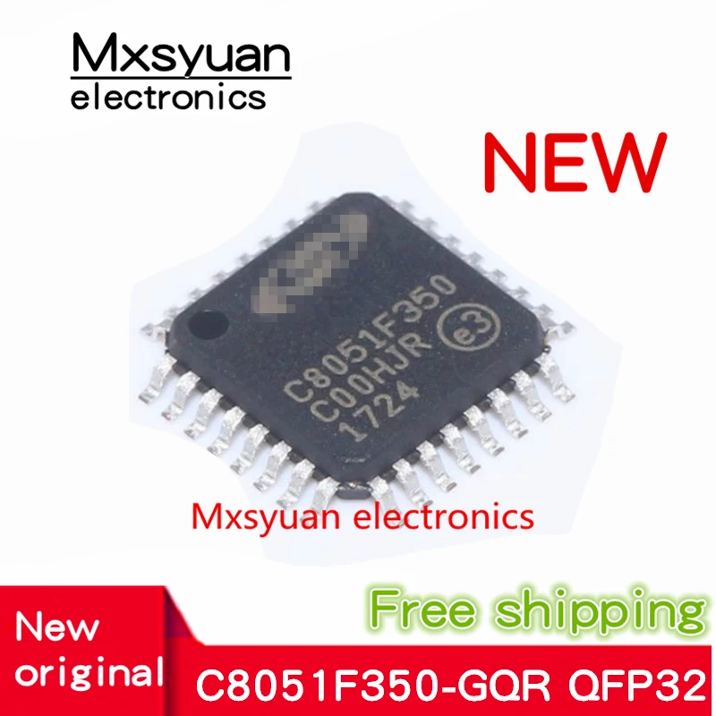 

10pcs/lot C8051F350 C8051F350-GQR C8051F350-GQ LQFP-32 New original IC In stock!