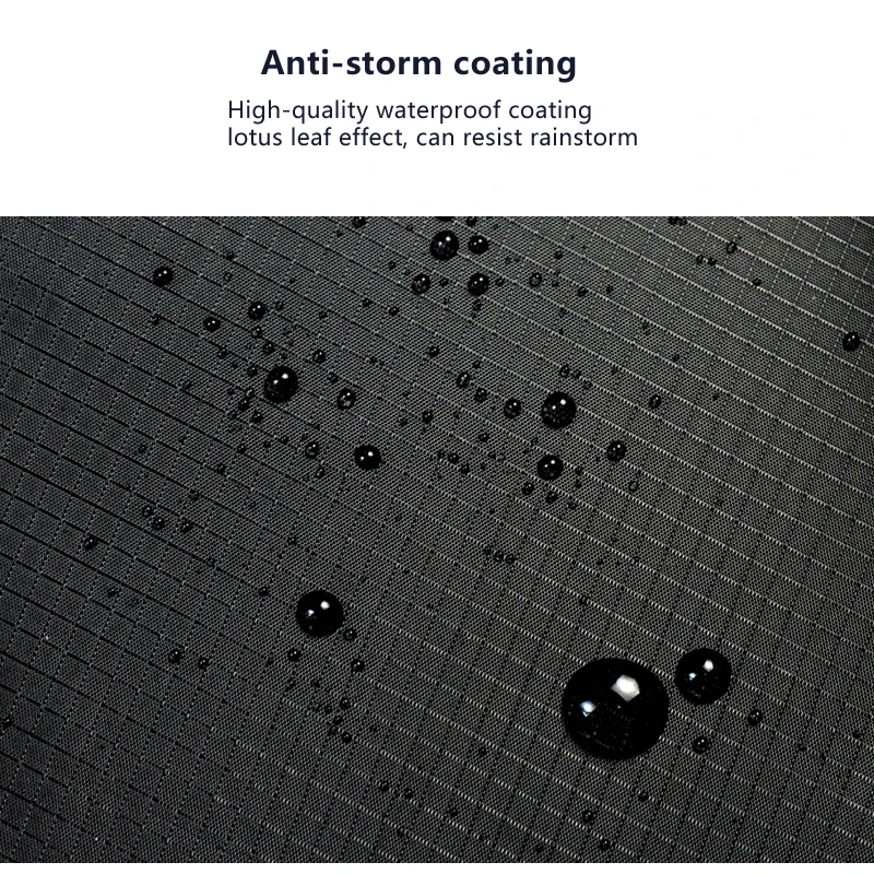 Aricxi-超軽量ポリエステルタープ210t,屋外キャンプ用,黒と銀の