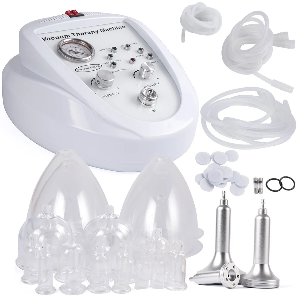 Hot Products! Vacuum Breast Massager Enlargement Pump Lifting Breast Enhancer Buttcock Body Shaping Vacuum Massage Therapy Health Care