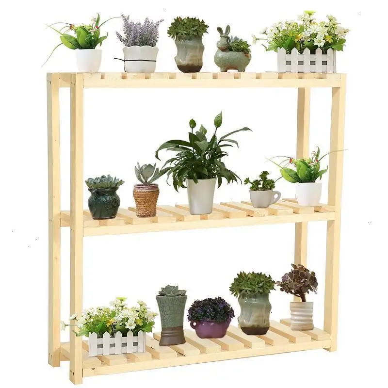 Деревянные полки для строительных лесов Porta Piante крытый стол Estanteria Jardin полка