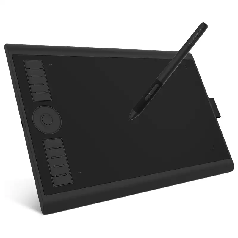 Графический планшет GAOMON M10K PRO, 10x6,25 дюймов, с 10 клавишами быстрого доступа