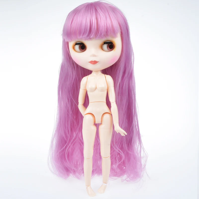 Blyth кукла Blyth матовое лицо матовая белая кожа 1/6 BJD шарнирная кукла пользовательские куклы для девочек подарок для коллекции кукол - Цвет: Matte Face 3-NBL09