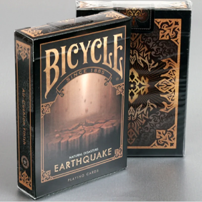 Велосипед природные катаклизмы Siries игральные карты коллекционные покер USPCC Ограниченная серия колода волшебные карты фокусы реквизит