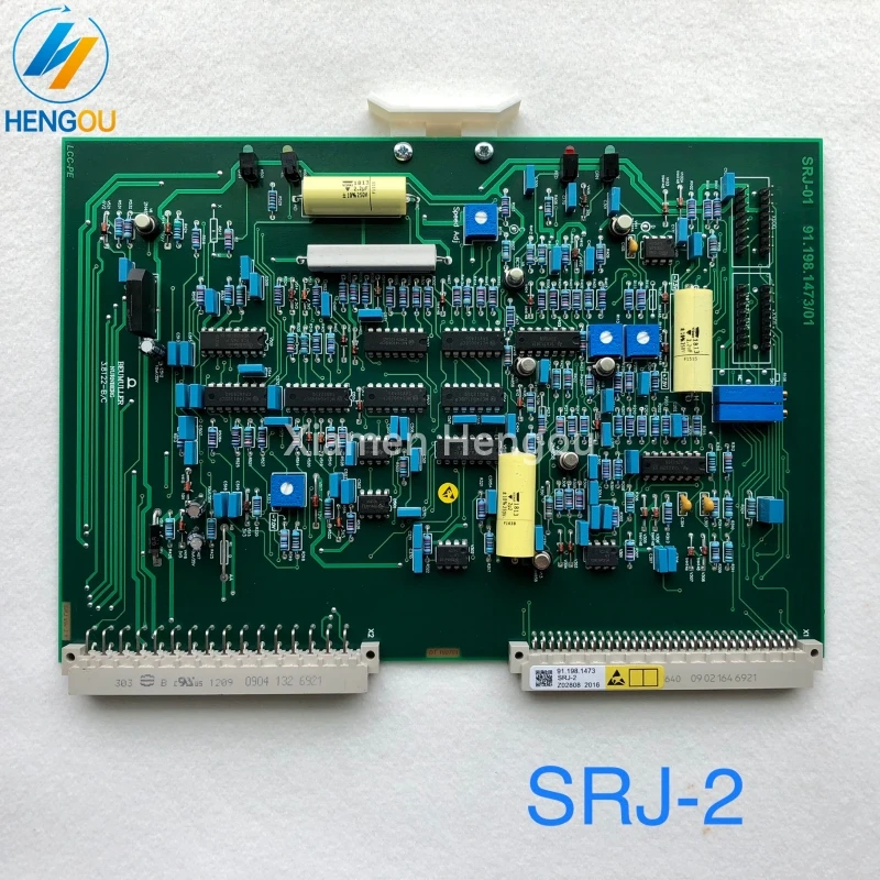SRJ доска HDM 91.198.1473 спиртовой водный ток плата регулирования SRJ-01 для CD102 SM102 SO74 GTO52 машины
