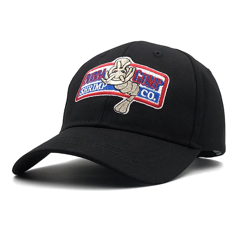 New Snapback Forrest Gump Recover Cosplay Running Baseball Cap Women Hat  Men BUBBA GUMP Sport Caps